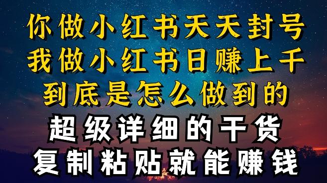 都知道小红书能引流私域变现，可为什么我能一天引流几十人变现上千，但你却频频封号违规被限流【揭秘】壹学湾 - 一站式在线学习平台，专注职业技能提升与知识成长壹学湾