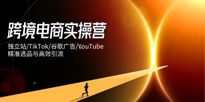 跨境电商实操营：独立站/TikTok/谷歌广告/YouTube，精准选品与高效引流壹学湾 - 一站式在线学习平台，专注职业技能提升与知识成长壹学湾