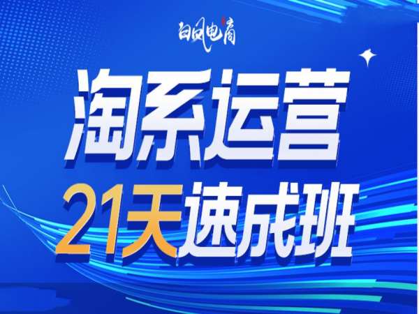 淘系运营21天速成班35期，年前最后一波和2025方向壹学湾 - 一站式在线学习平台，专注职业技能提升与知识成长壹学湾