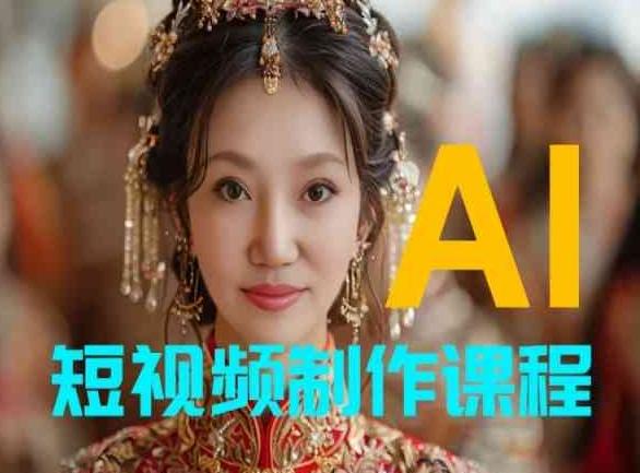 【AI短视频制作】教你足不出户，AI帮你自动生成短视频，适用于摄影师、导演、剪辑壹学湾 - 一站式在线学习平台，专注职业技能提升与知识成长壹学湾